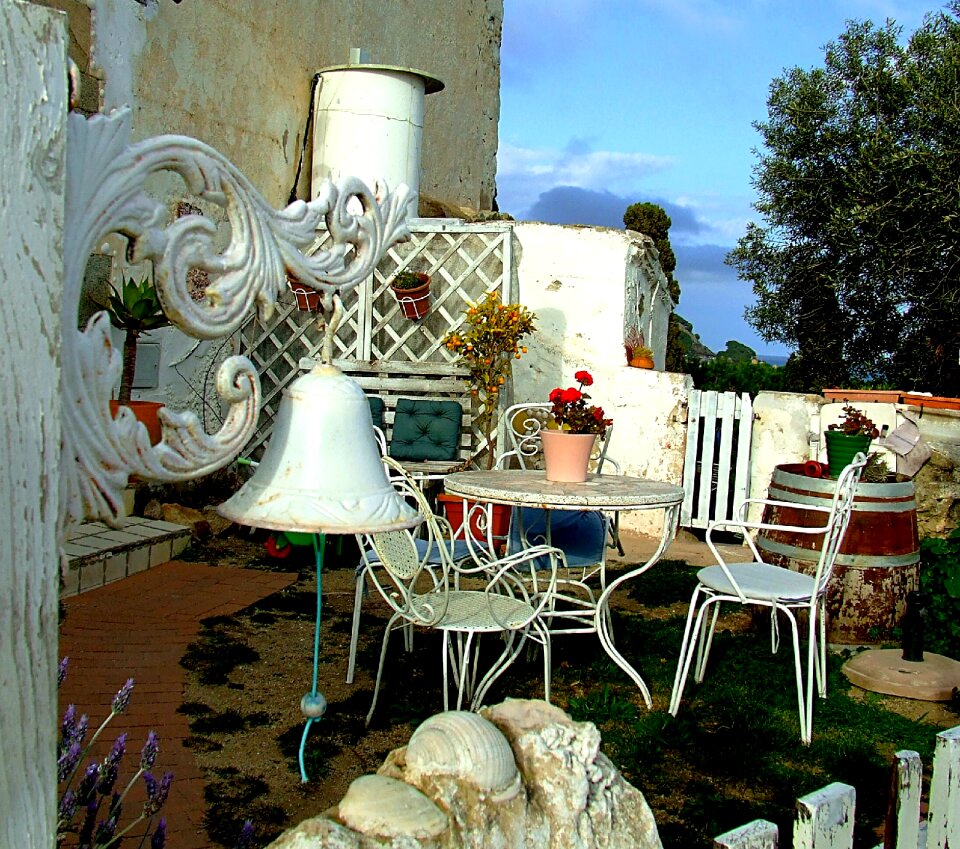 Table furniture yard