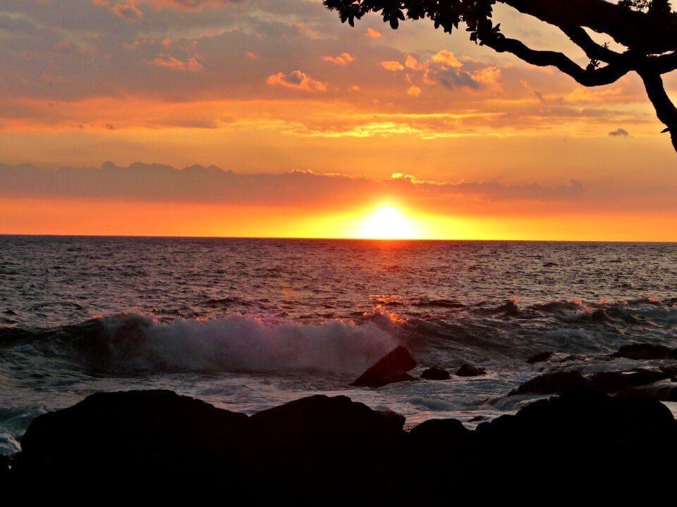 Beach ocean sea photo