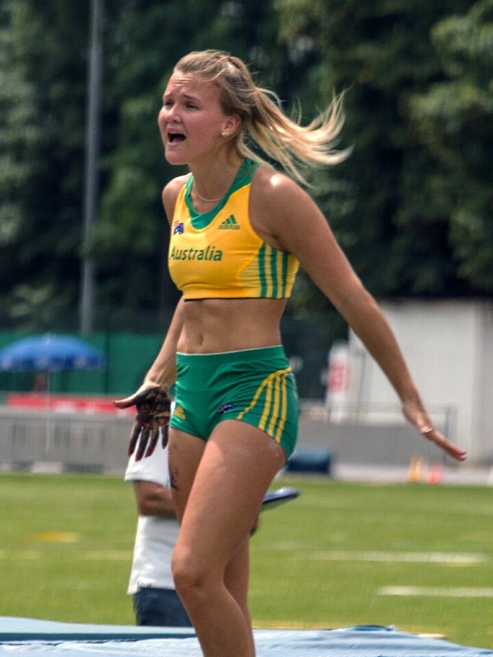 Sport pole vault junior gala