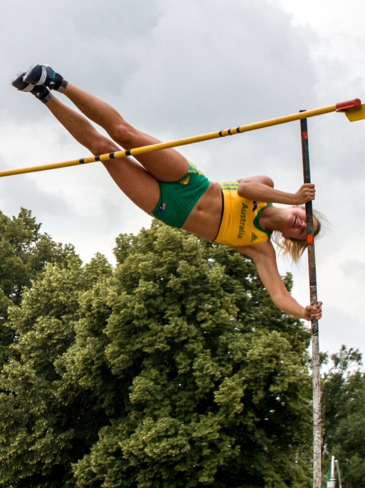 Sport pole vault junior gala