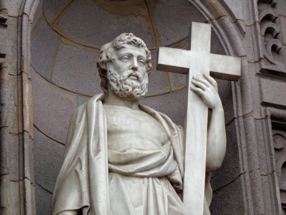 Catholic gray cross
