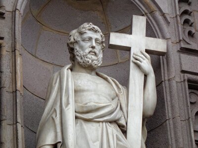 Catholic gray cross