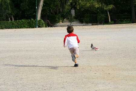 Child race game