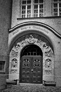 Stone security facade