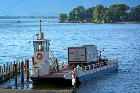 Water lake means of transport