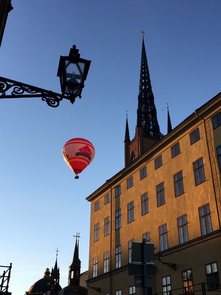 Blue sky sweden stockholm