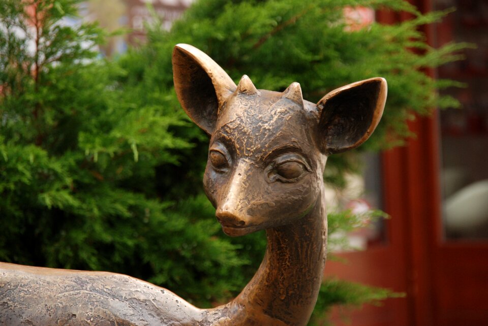 Brass art work of art