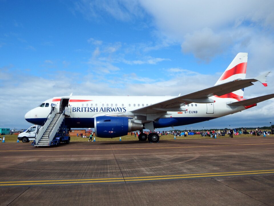 Passenger plane airliner