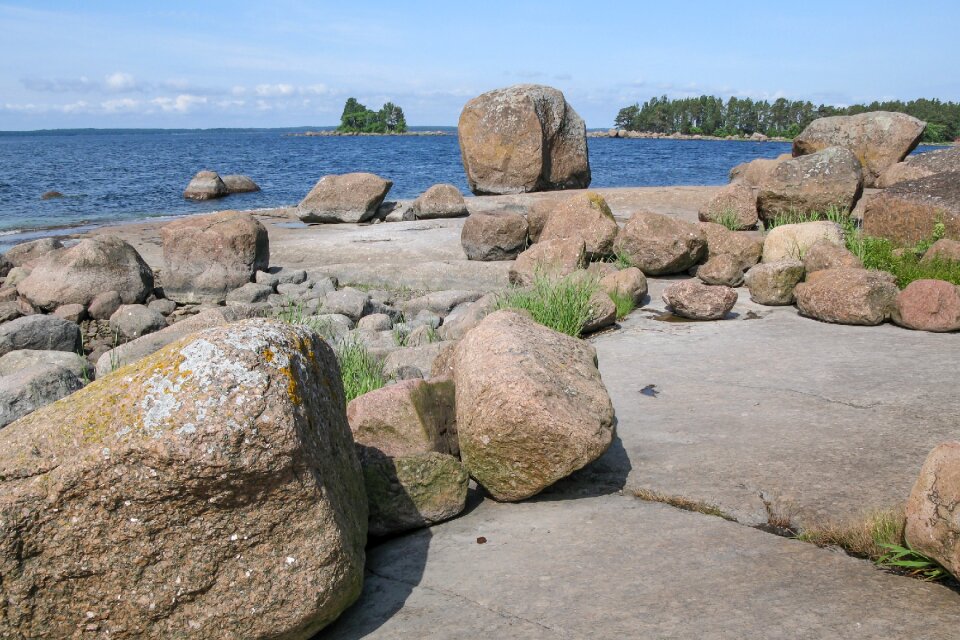 Seaside landscape finnish