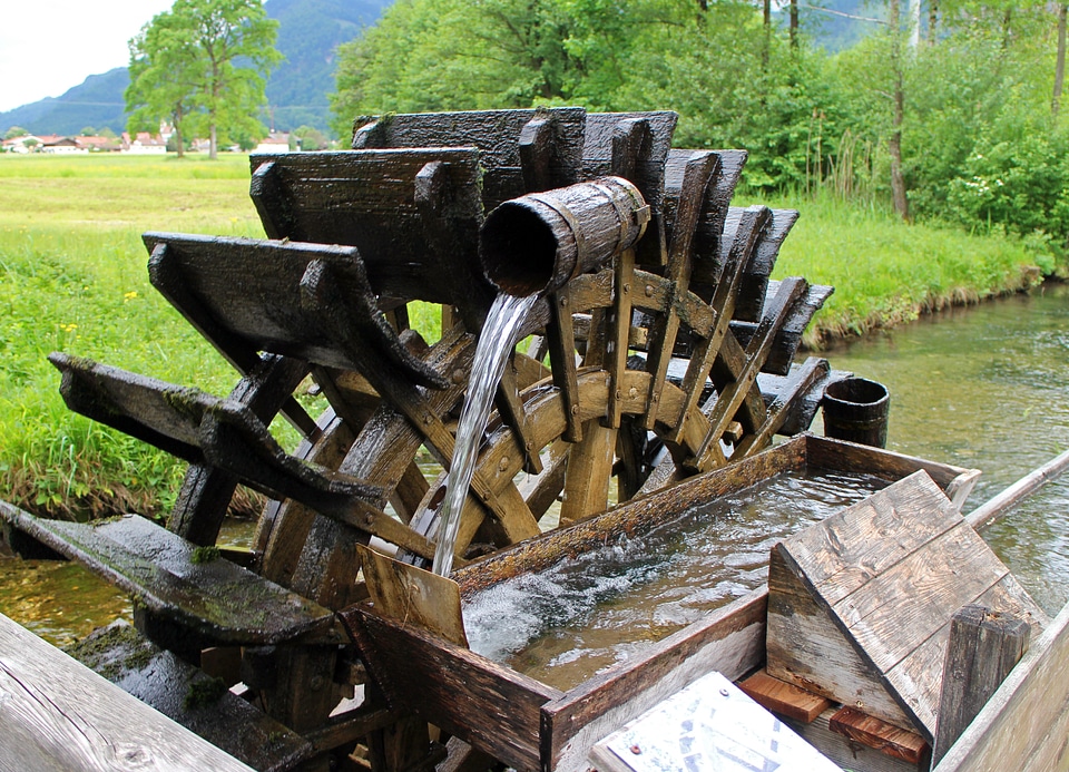 Water bucket fountain