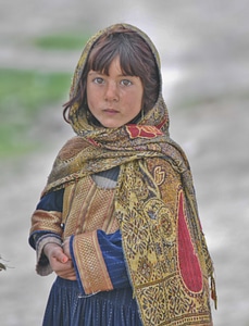 Afghanistan cute concerned