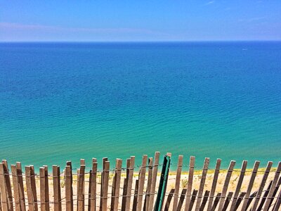 Michigan shore sand photo