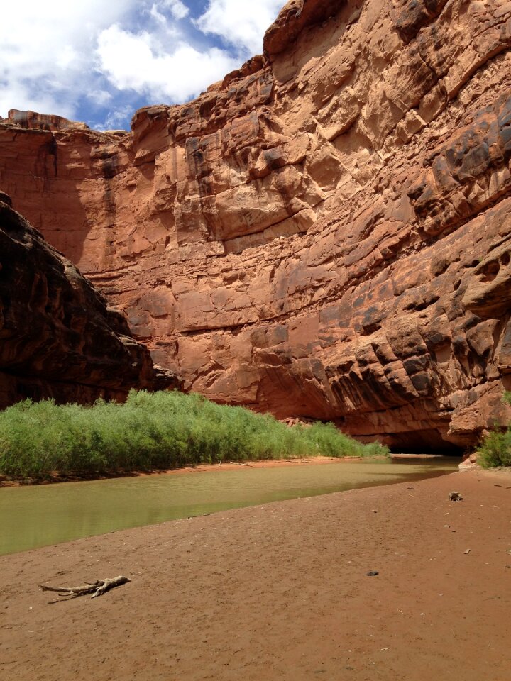 Landscape scenic red