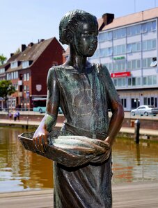 Tourism jantje vis emder fisher girl