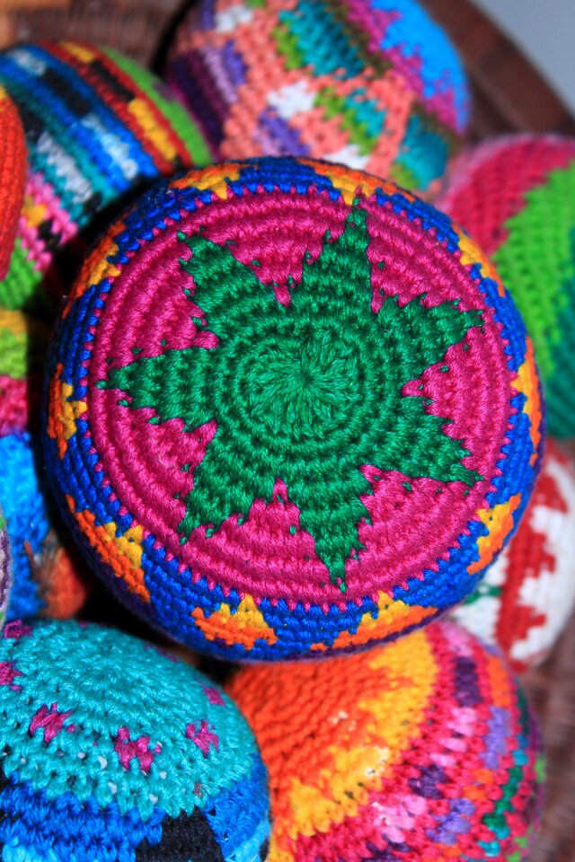Colourful kicking