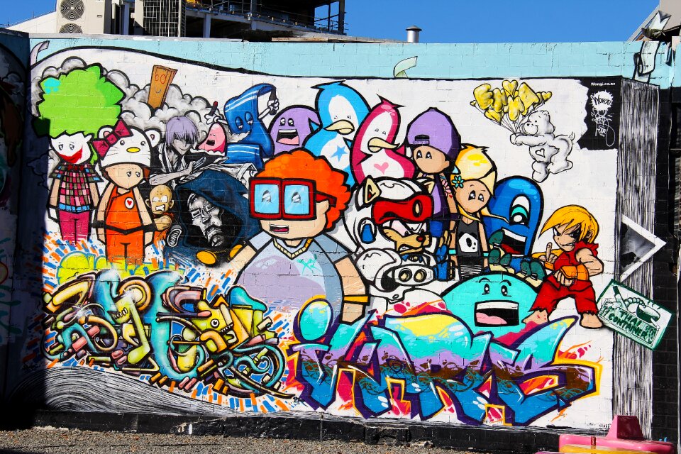 Cartoons drawing talented