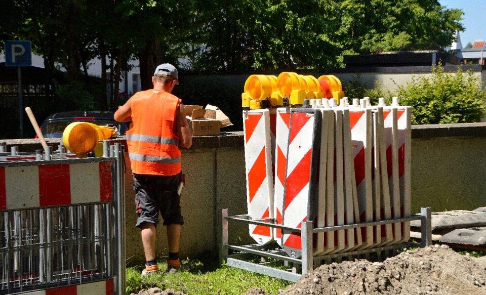 Workers construction workers safety jacket
