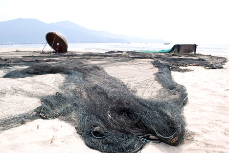 Rope subsistence sand photo