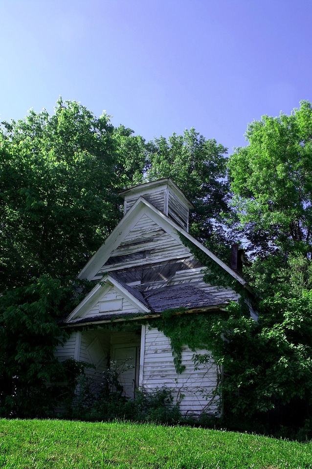 Weathered chapel vintage