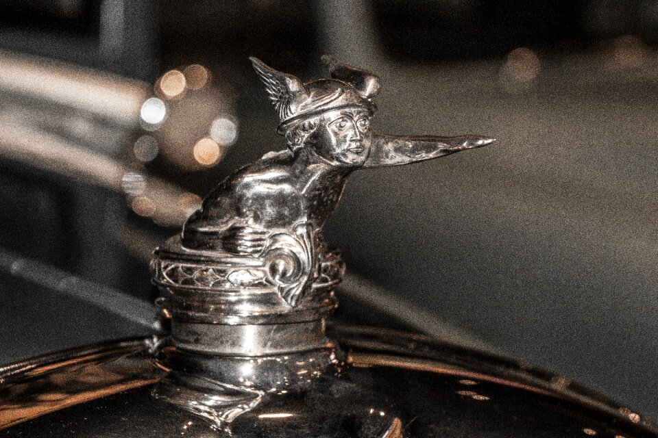 Chrome collector hood