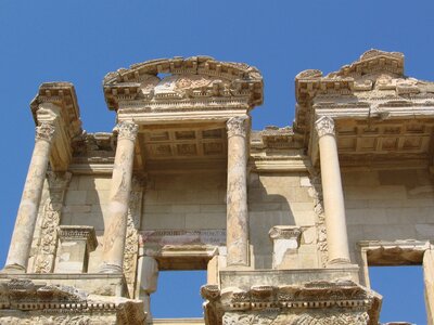 Turkey archaeology library of celsus photo