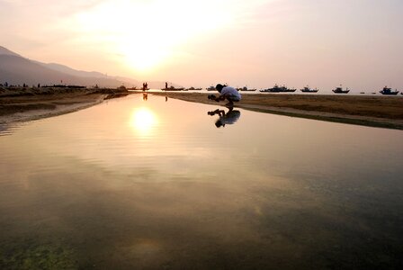 Dawn dawn on my khe beach my khe beach photo