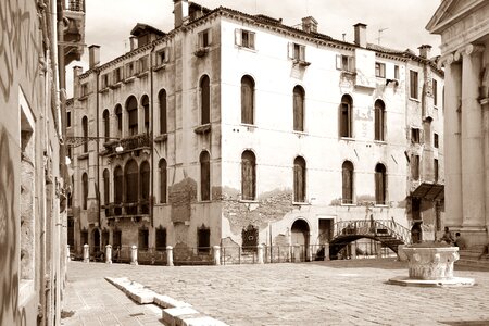 Houses italy antique photo