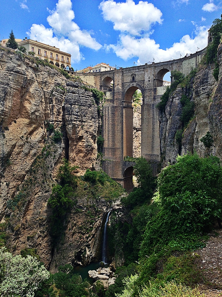 Architecture bridge andalusia