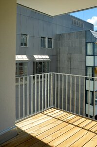 Multi storey car park tower house glass photo