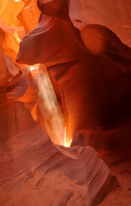 Sandstone rock orange photo