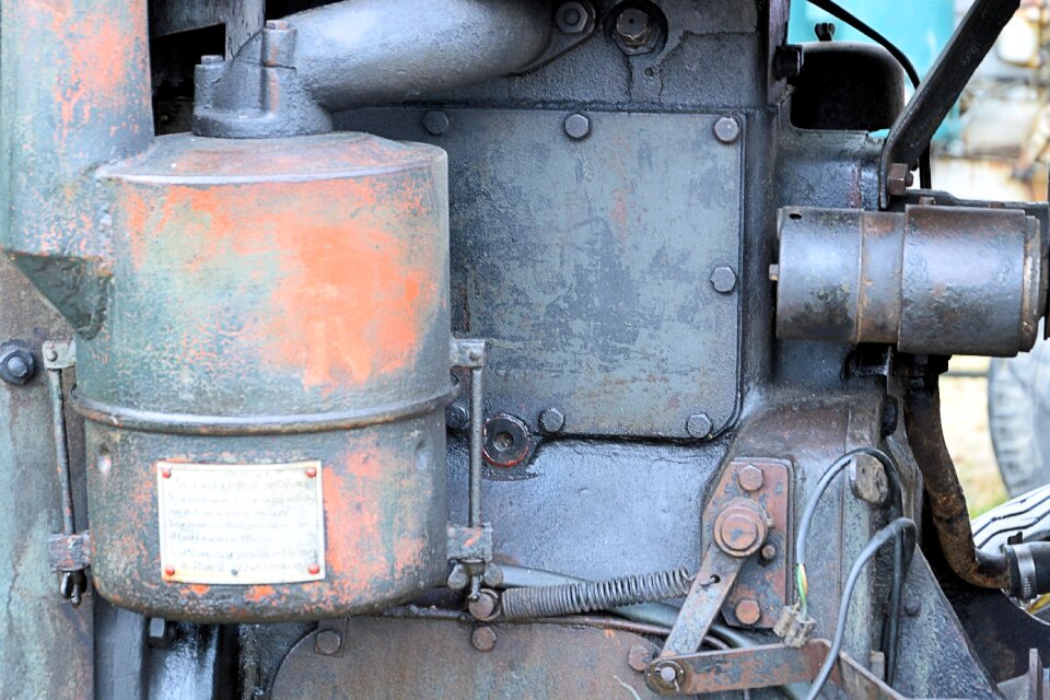 Historically machine agricultural machine