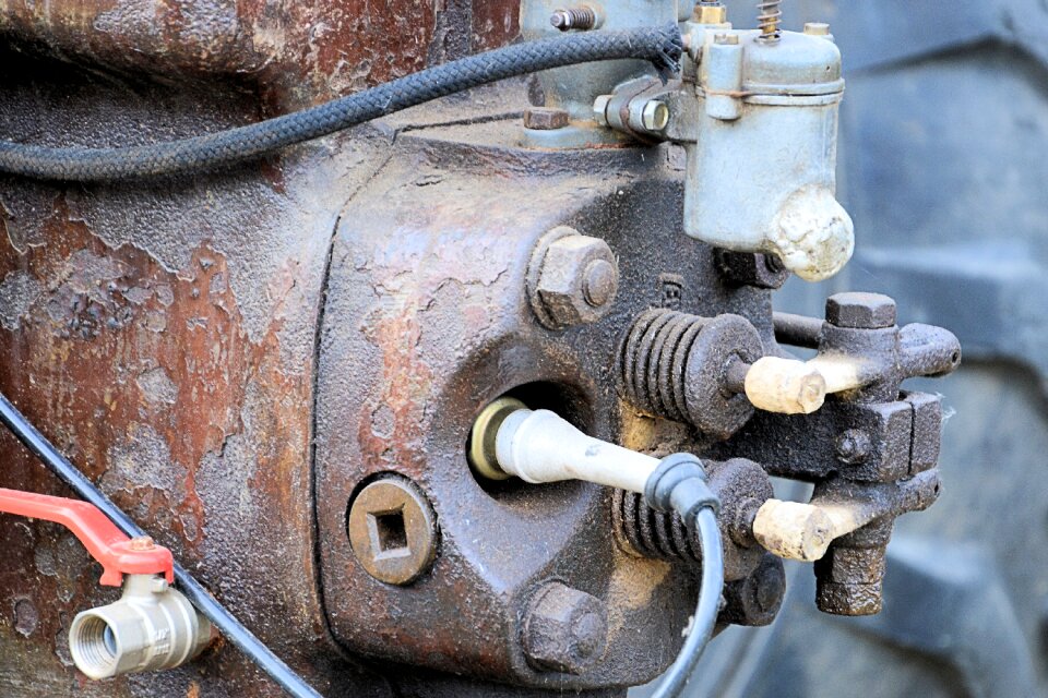 Machine agricultural machine gasoline engine