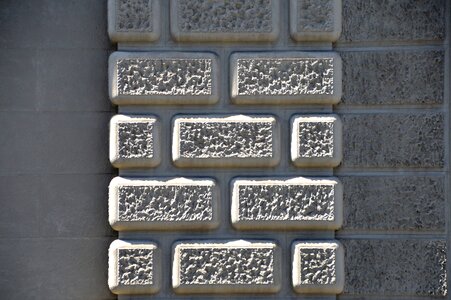 Stone ornament ornamnet wall