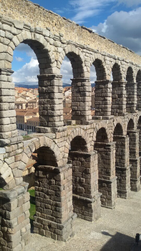 Building roman historical city centre photo
