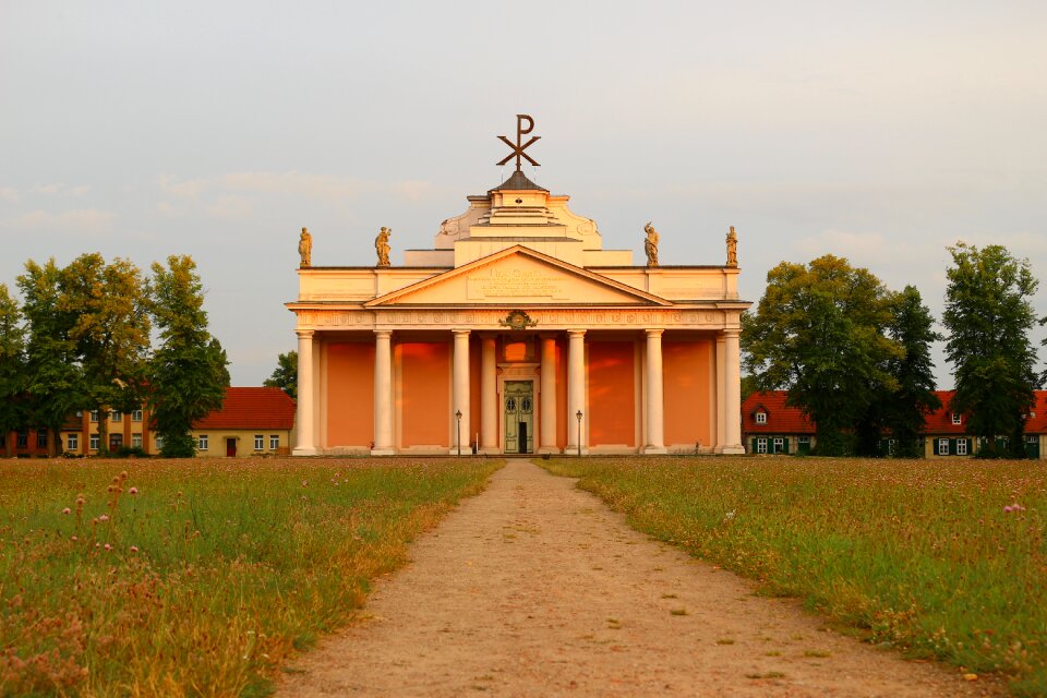 Building historically chapel photo