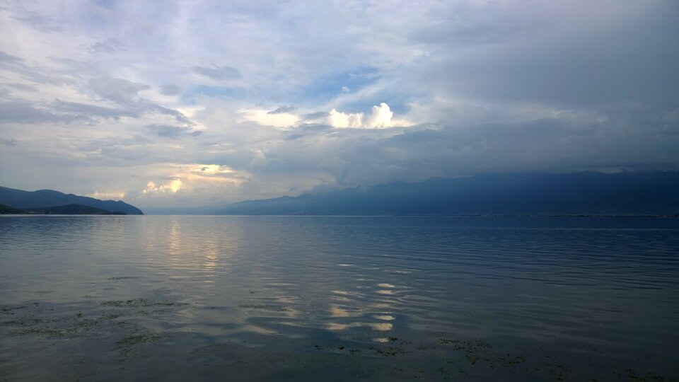 Lake water landscape photo