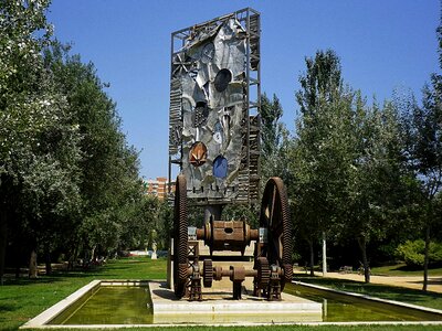 Barcelona modern art park
