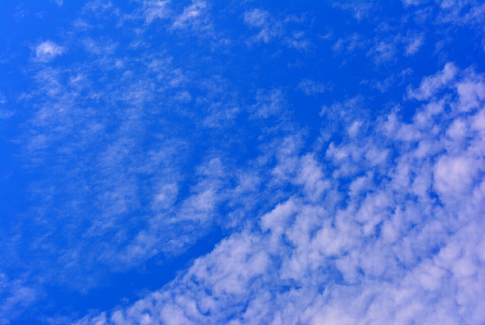 Clouds blue sky nice weather