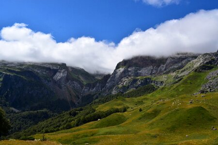 Clouds sky pyrenees photo