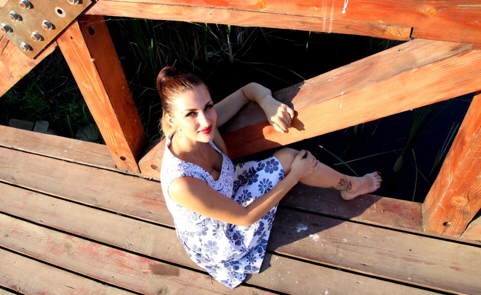 Dress summer beauty