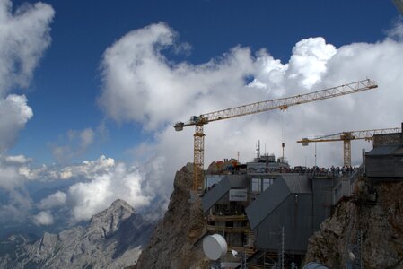 Crane glacier garmisch photo