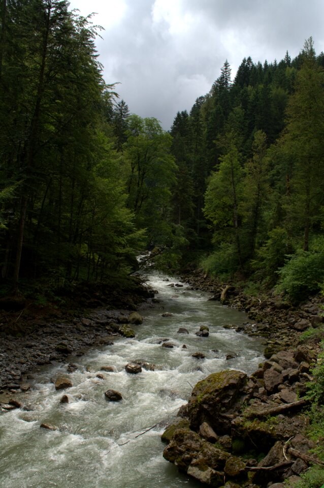 Broad brook kleinwalsertal river