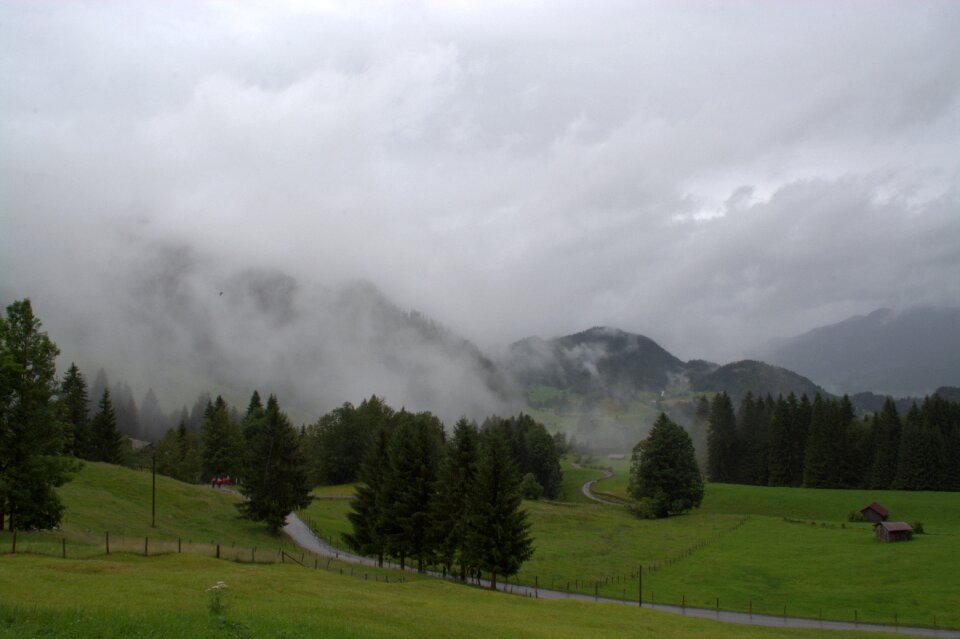 Allgäu alps panorama mountains