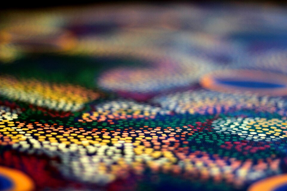Dots colours colourful