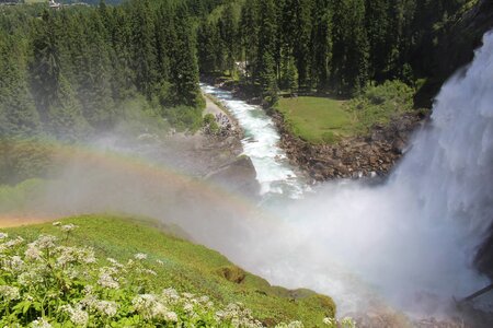 Krimml falls waterfall rapids photo
