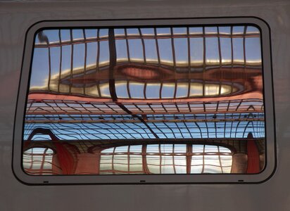 Antwerp station roof photo