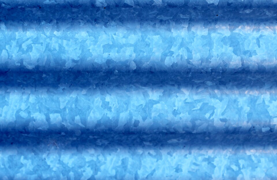 Galvanised steel corrugated