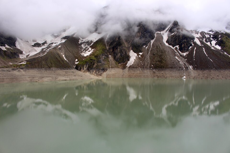 Lake reflection austria
