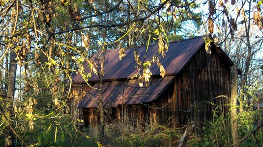 Farm rural timeworn