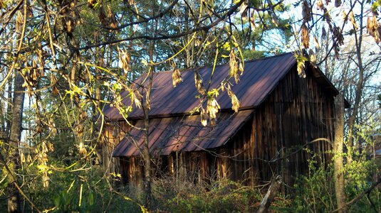 Farm rural timeworn photo